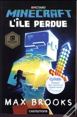 Capa do artigo L'Ile Perdue (Version Dyslexique) : Le Roman Officiel Minecraft