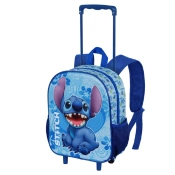 Capa do artigo Lilo e Stitch Aloha Mochila 3D com Rodas Pequena, Multicolorido