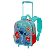 Capa do artigo Lilo e Stitch Tropic Mochila 3D com Rodas Pequena, Azul