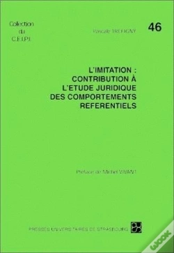 Capa do artigo L'Imitation ; Contribution A L'Etude Juridique Des Comportements Referentiels