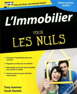 Capa do artigo L'Immobilier Pour Les Nuls  Edition Quebecoise