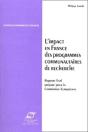 L'Impact En France Des Programmes Communautaires - Preview