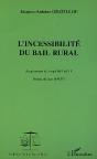 L'Incessibilite Du Bail Rural - Preview