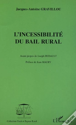 Capa do artigo L'Incessibilite Du Bail Rural