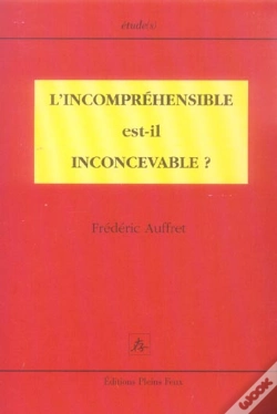 Capa do artigo L'Incomprehensible Est-Il Inconcevable ?