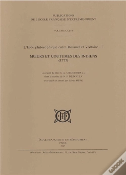 Capa do artigo L'Inde Philosophique Entre Bossuet Et Voltaire (2 Tomes)