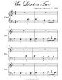 Linden Tree Beginner Piano Sheet Music - Preview