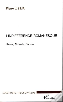 Capa do artigo L'Indifference Romanesque ; Sartre, Moravia, Camus