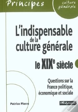 Capa do artigo L'Indispensable Du Xix Siecle En Qcm