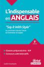 L'Indispensable En Anglais : Say It With Style (5e Édition) - Preview