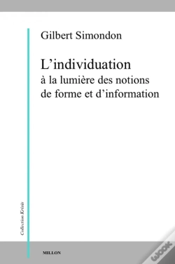 Capa do artigo L'Individuation À La Lumière Des Notions De Forme Et D'Information
