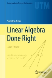 Capa do artigo Linear Algebra Done Right