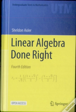 Capa do artigo Linear Algebra Done Right