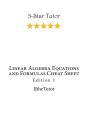 Linear Algebra Equations And Formulas Cheat Sheet - Preview