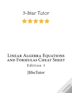 Capa do artigo Linear Algebra Equations And Formulas Cheat Sheet