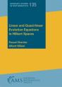 Linear And Quasi-Linear Evolution Equations In Hilbert Spaces - Preview
