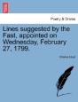 Lines Suggested By The Fast, Appointed O - Preview