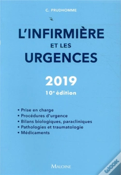Capa do artigo L'Infirmiere Et Les Urgences 10e Edition.