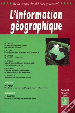 Capa do artigo L'Informaion Geographique