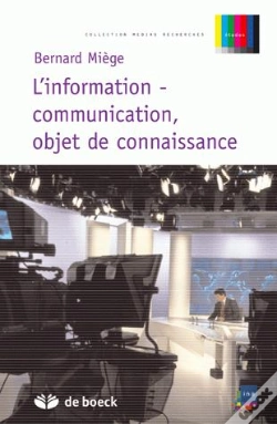 Capa do artigo L'Information-Communication, Objets De Connaissance