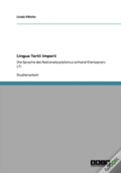 Capa do artigo Lingua Tertii Imperii