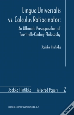 Capa do artigo Lingua Universalis Vs. Calculus Ratiocinator: