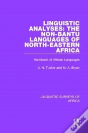 Capa do artigo Linguistic Analyses: The Non-Bantu Languages Of North-Eastern Africa