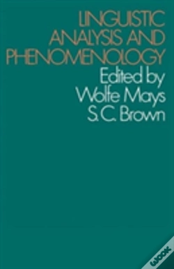 Capa do artigo Linguistic Analysis And Phenomenology