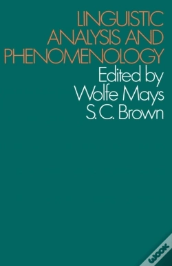 Capa do artigo Linguistic Analysis And Phenomenology