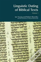 Linguistic Dating Of Biblical Texts