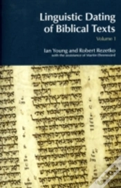 Capa do artigo Linguistic Dating Of Biblical Texts: Vol 1