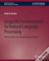 Linguistic Fundamentals For Natural Language Processing