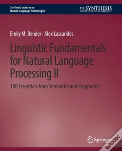 Capa do artigo Linguistic Fundamentals For Natural Language Processing Ii