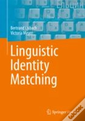 Capa do artigo Linguistic Identity Matching