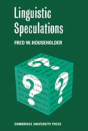 Linguistic Speculations - Preview