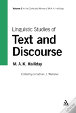 Capa do artigo Linguistic Studies Of Text And Discourse
