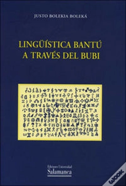 Capa do artigo Lingüística Bantú A Través Del Bubi