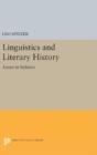 Linguistics And Literary History - Preview
