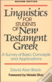 Capa do artigo Linguistics For Students Of New Testament Greek Â€“ A Survey Of Basic Concepts And Applications