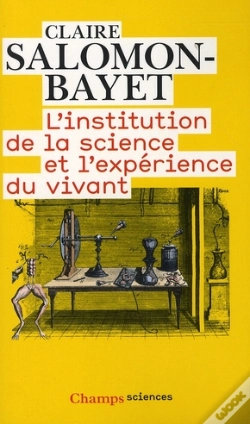 Capa do artigo L'Institution De La Science Et L'Expérience Du Vivant