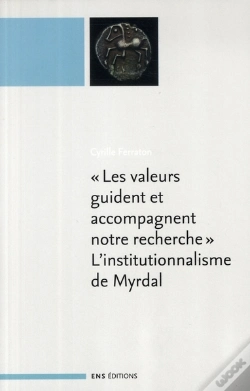 Capa do artigo L'Institutionnalisme De Gunnar Myrdal En Question