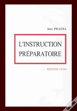 Capa do artigo L'Instruction Préparatoire