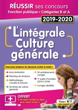 Capa do artigo L'Intégrale Culture Générale (Édition 2019/2020)