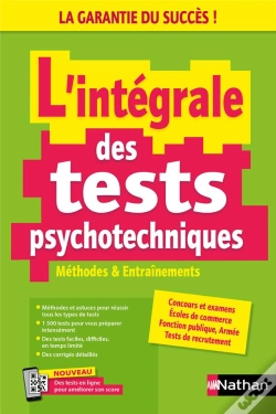 Capa do artigo L'Intégrale Des Tests Psychotechniques : Méthodes & Entraînements (Édition 2024)