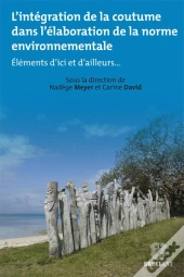 L'Intégration De La Coutume Dans L'Élaboration De La Norme Envineronnementale : Éléments D'Ici Et D'Ailleurs...