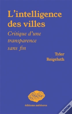 Capa do artigo L'Intelligence Des Villes : Critique D'Une Transparence Sans Fin
