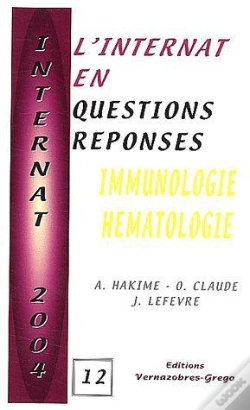 Capa do artigo L'Internat En Questions/Réponses ; Immunologie Hématologie