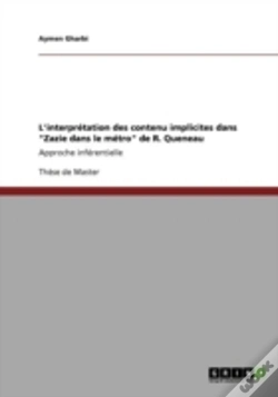Capa do artigo L'Interpra(C)Tation Des Contenu Implicites Dans "Zazie Dans Le Ma(C)Tro" De R. Queneau