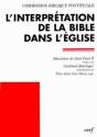 L'Interprétation De La Bible Dans L'Église - Preview