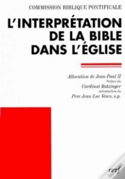 Capa do artigo L'Interprétation De La Bible Dans L'Église
